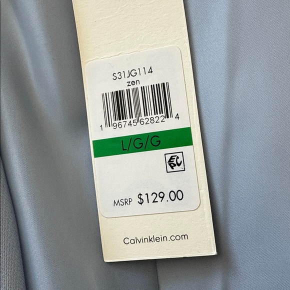 NWT 🔥 Calvin Klein Women's Soft Blue Blazer Retail $129 🔥 - Picture 4 of 5
